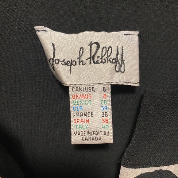 Joseph Ribkoff Striped Sleeveless Top Size 6 - Picture 2 of 5